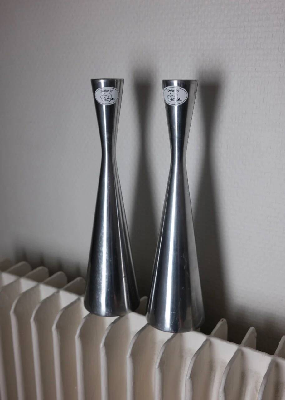 paire de bougeoirs Ikea par Erika Pekkari, 1990