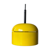Lampe suspendue jaune par Arnold Berges pour Staff Leuchten, intérieur des années 70