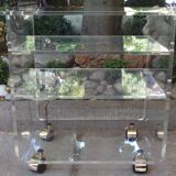 70's Plexiglas wheelchair