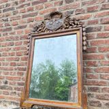 Louis XVI XVIII Eme Century Golden Wood Mirror