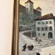 Oil on canvas Étienne Bouvier-Lapierre (1908-1987) – Château d'Annecy