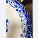 4 old Moustiers plates