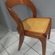 Suite of 4 chairs Baumann model Vintage Gondola 1970s