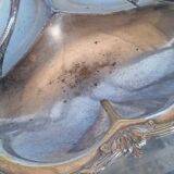 St Louis XV silver metal servant display - 2 hallmarks