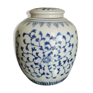 Pot à gingembre Porcelaine bleue