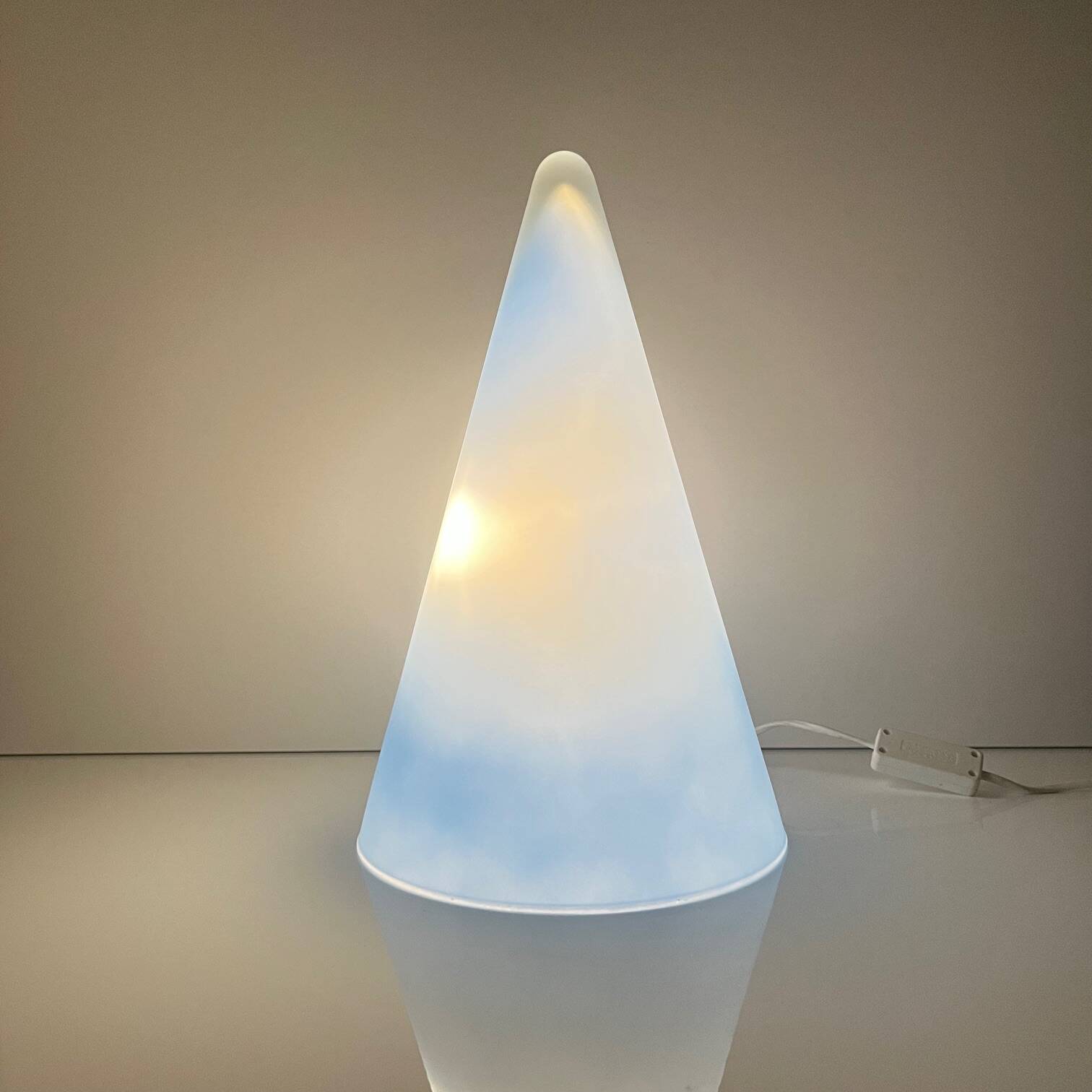 XXL blue Teepee table lamp SCE Habitat, 1980/90