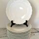 Set de 10 assiettes porcelaine fine de Limoges