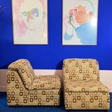 Modular sofa 2 heaters 70s