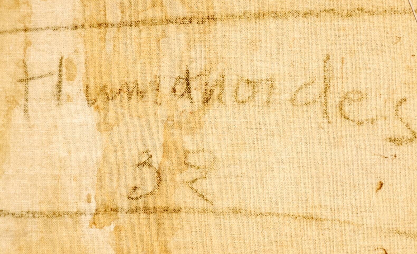 Patrick BOUDON (1944-2019) "Humanoid" oil on canvas