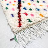 Azilal Moroccan Berber rug with colorful patterns 1.47x1.07m
