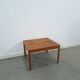 Vierkante Deense teak salontafel Magnus Olesen met ronde poten, nr.2