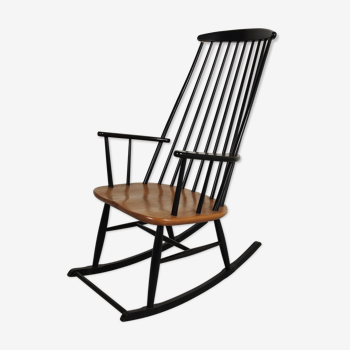 Rocking chair scandinave années 60