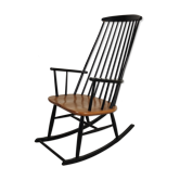 Rocking chair scandinave années 60