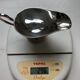 Saucière en métal argenté