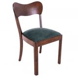 Set of Art Deco chairs, Poland, 1930s.
