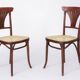 Paire de chaises Thonet #221 vers 1900, vintage, antique