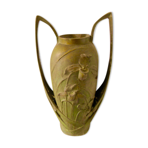 Vase signé Blanche Poccard de