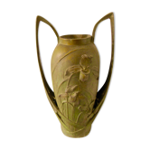 Vase signed Blanche Poccard de Saintilau, salon 1902, art nouveau
