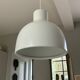 2 metal pendant lights - Sweden 70s/80s
