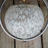 Clichy glass globe lamp