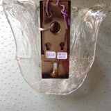 Pair of vintage Murano glass sconces, 70s