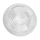 Ceiling lamp graphic 1970 glass