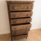 Semainier Louis XV en bois