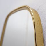 Mid-century wall mirror "rearview" - 1960s