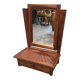 French Art Deco dressing table with swivel mirror