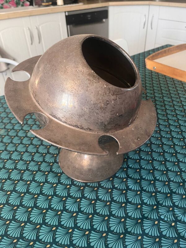 Seau à champagne et porte flûtes saturne Michel d’Artois