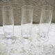 7 ancient champagne flutes luminarc transparent