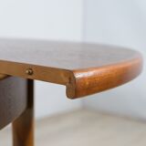 Round extendable dining table from McIntosh, 1960s