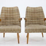 Paire de fauteuils des années 1960, Tchécoslovaquie
