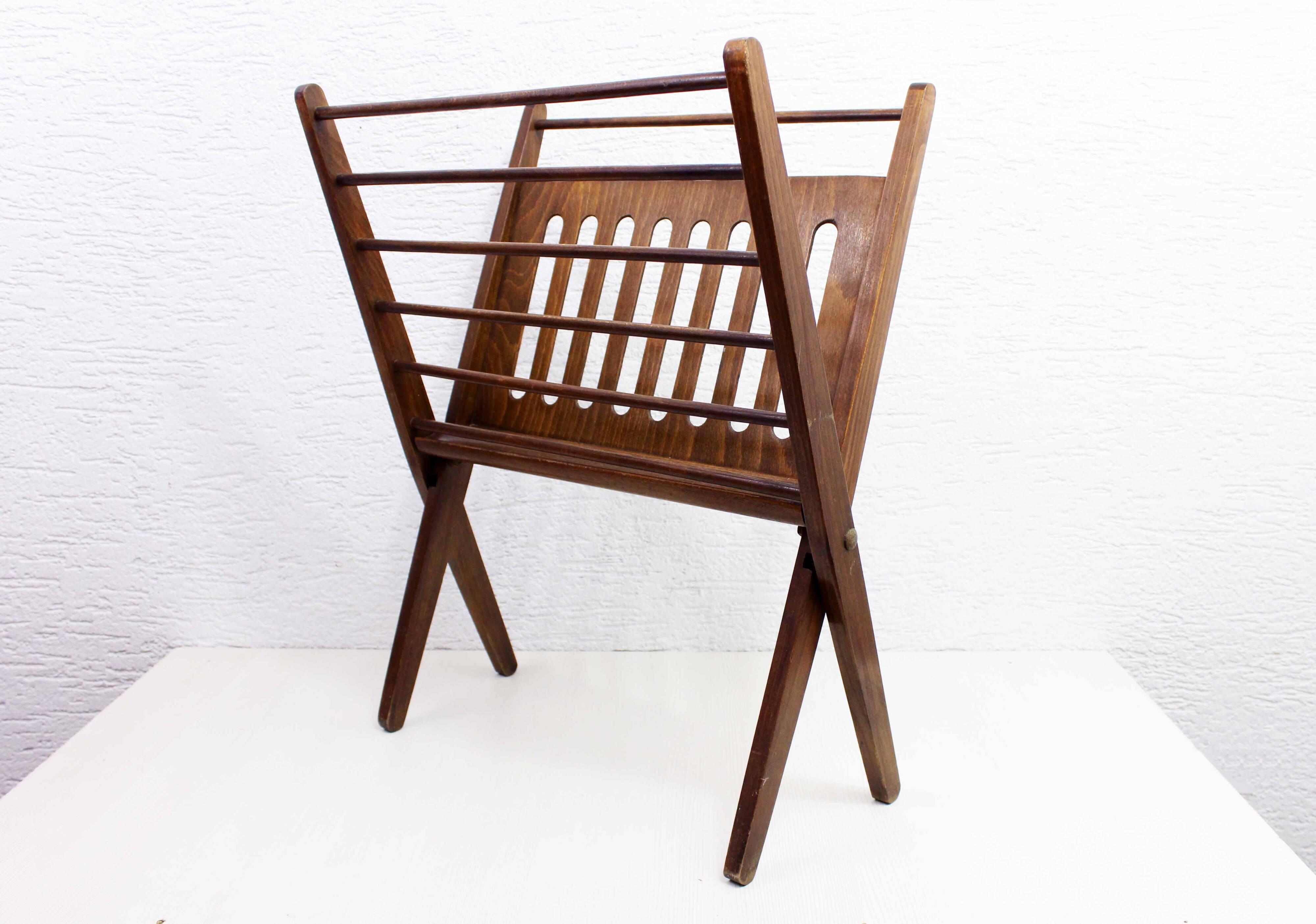 Foldable magazine holder Braakman 1950