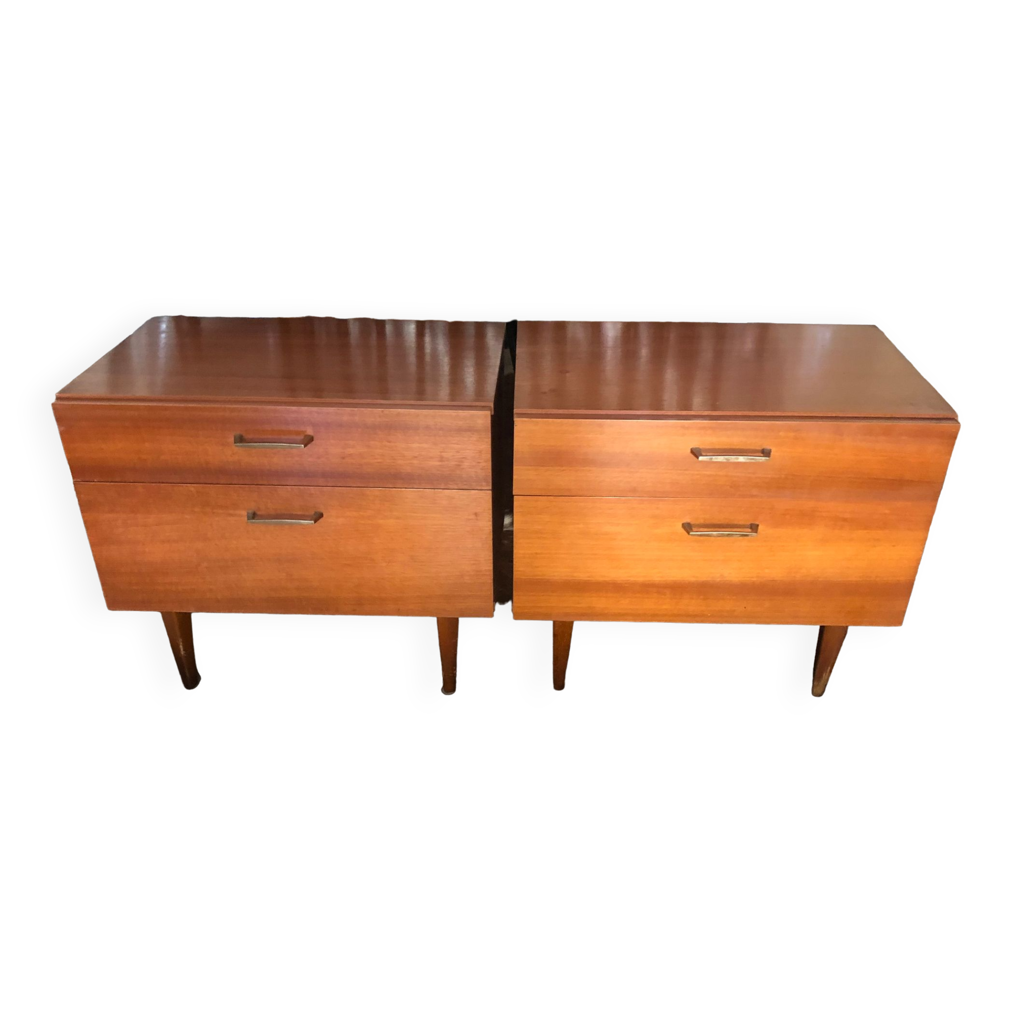 Bedside tables 60s vintage