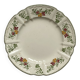 Round serving dish in Sarreguemines polychrome ironstone, Golden Sun model