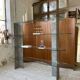 Roche Bobois stone and glass sculpture shelf 1970s