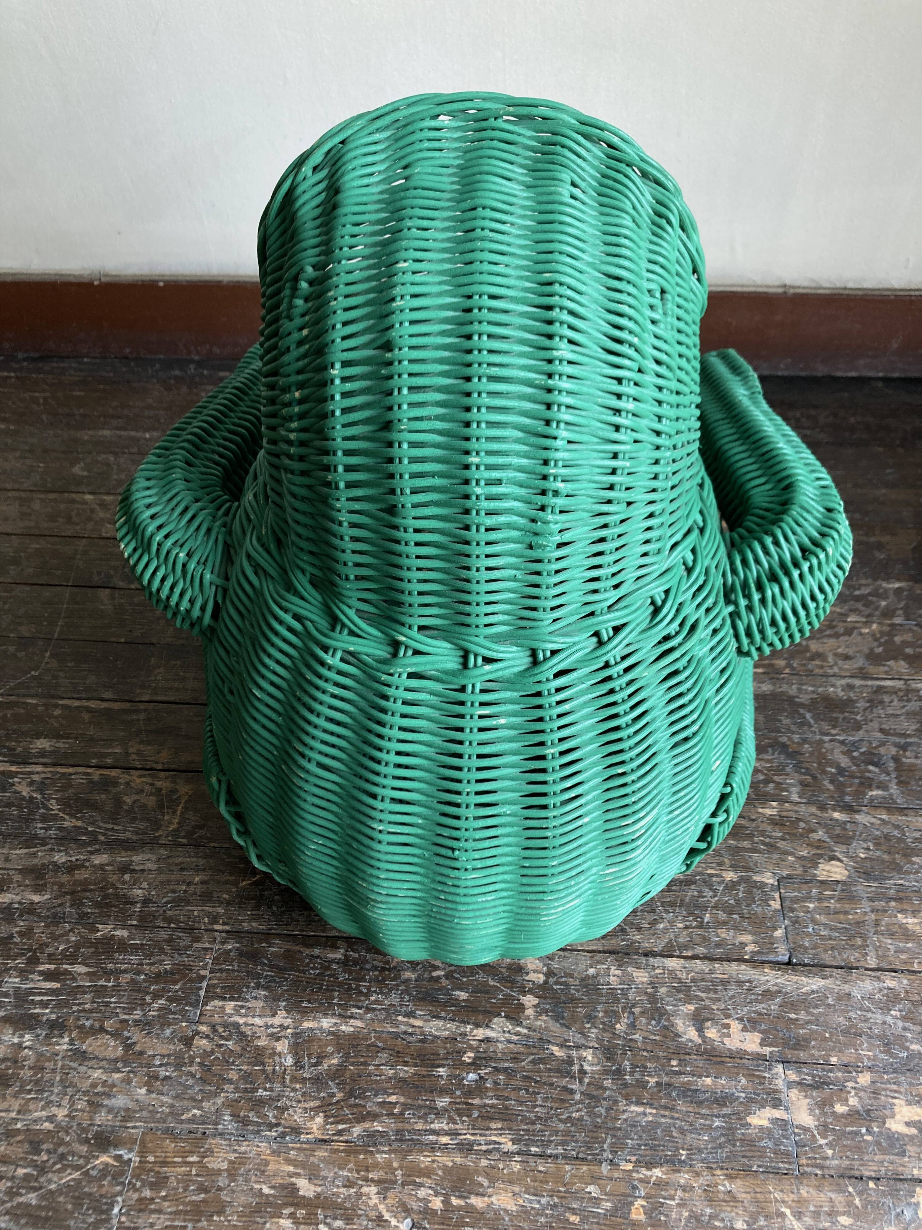 Wicker frog basket 1980