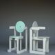 Paire de chaises 'Plakhout' par Henk Lampe, 1979