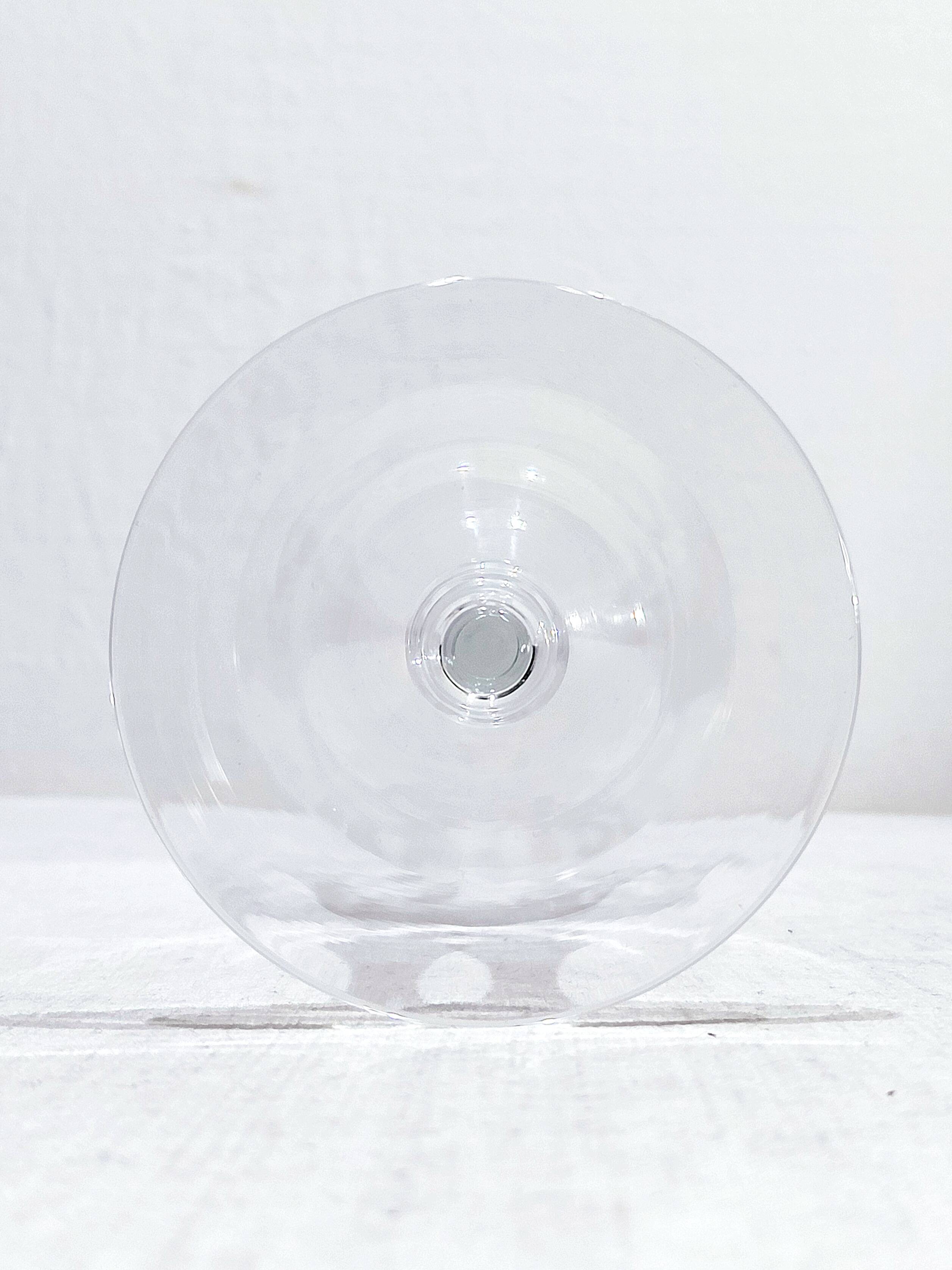 6 Monogrammed Wine Glasses C