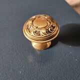 5 brass furniture knobs