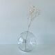 Design round glass vase