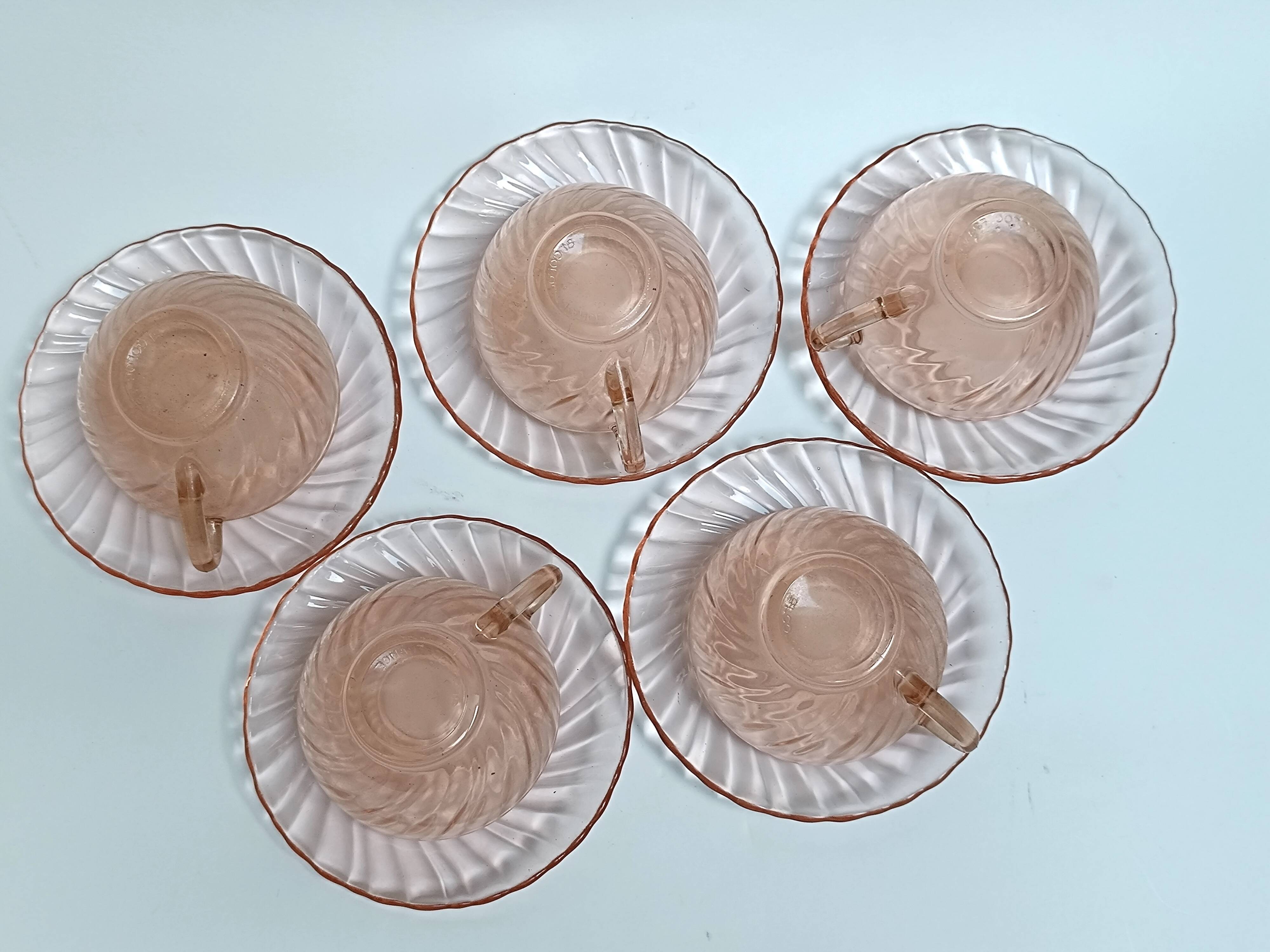 Luminarc Rosaline espresso cups