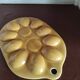 Vintage egg tray in glazed stoneware