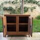 Small solid wood sideboard