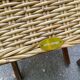 4 dining chairs in natural woven rattan Rotin-Design France