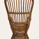 Rattan chair by Dal Vera, Italy 1950
