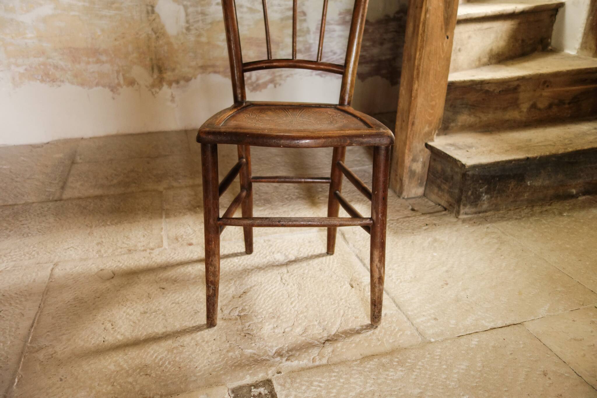 French bistro chair from the 1940s.