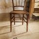 Chaise de bistrot françaises années 40.