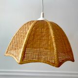 Rattan suspension / petal canning 70s